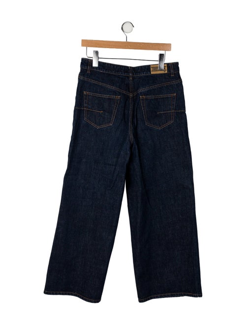 Christian Dior High-Rise Wide Leg Jeans