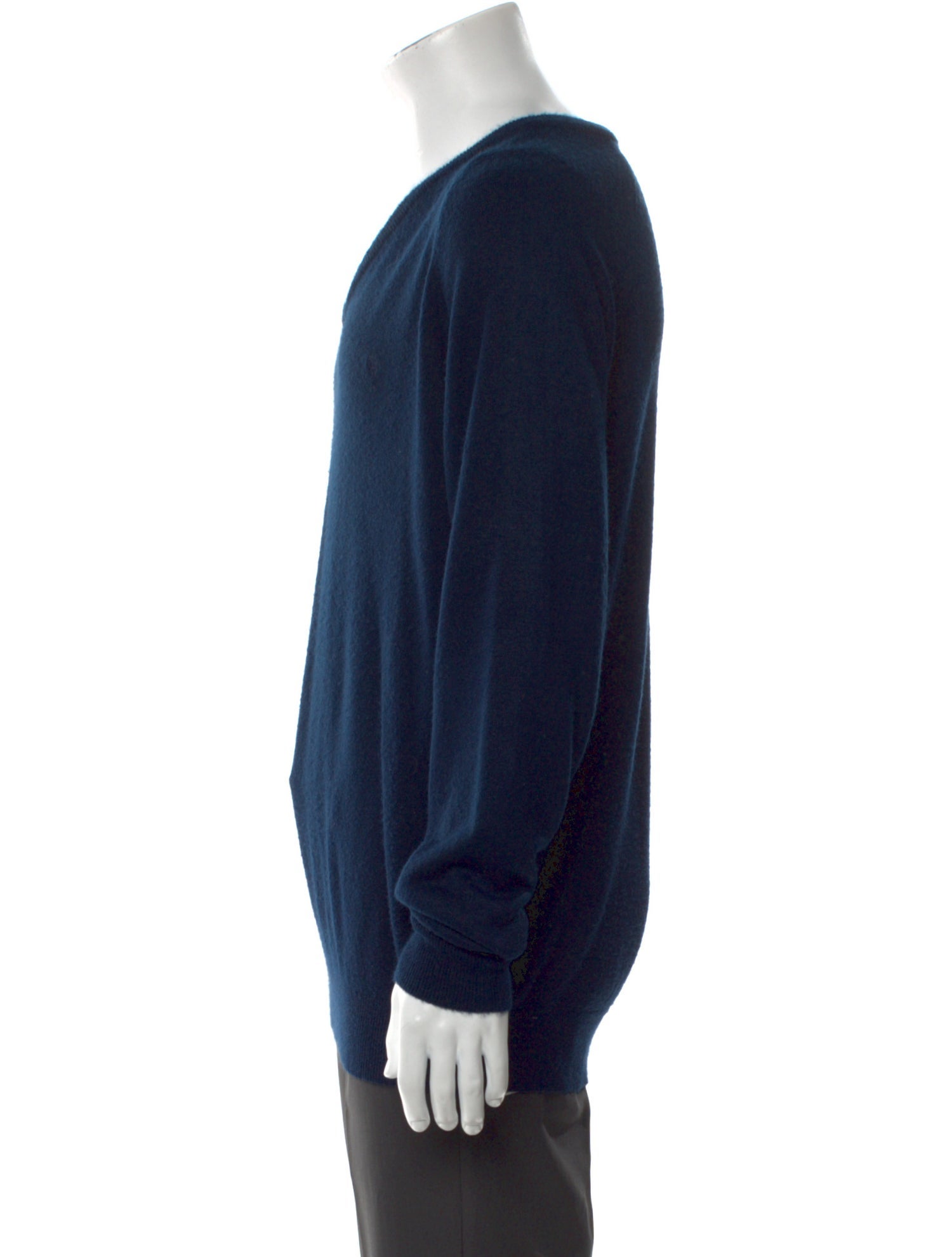 Christian Dior V-Neck Long Sleeve Pullover
