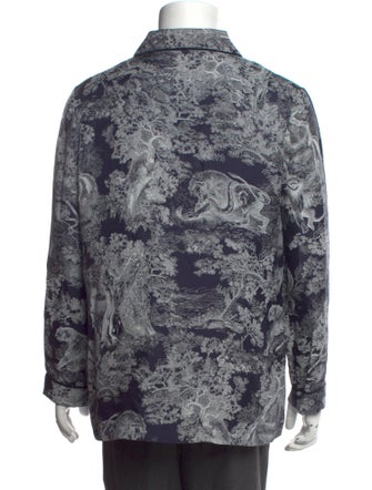 Christian Dior Silk Printed Shirt