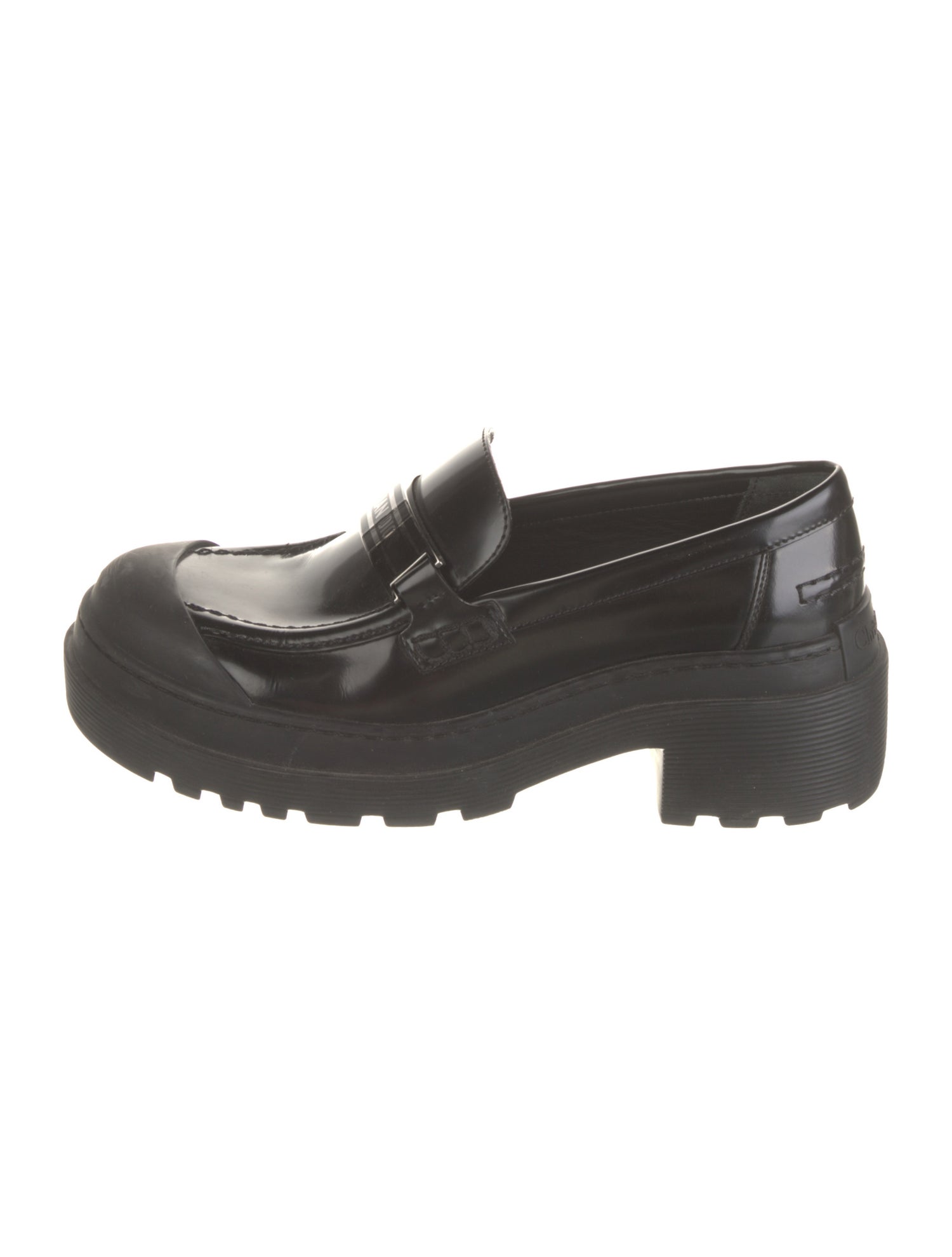 Christian Dior Leather Loafers
