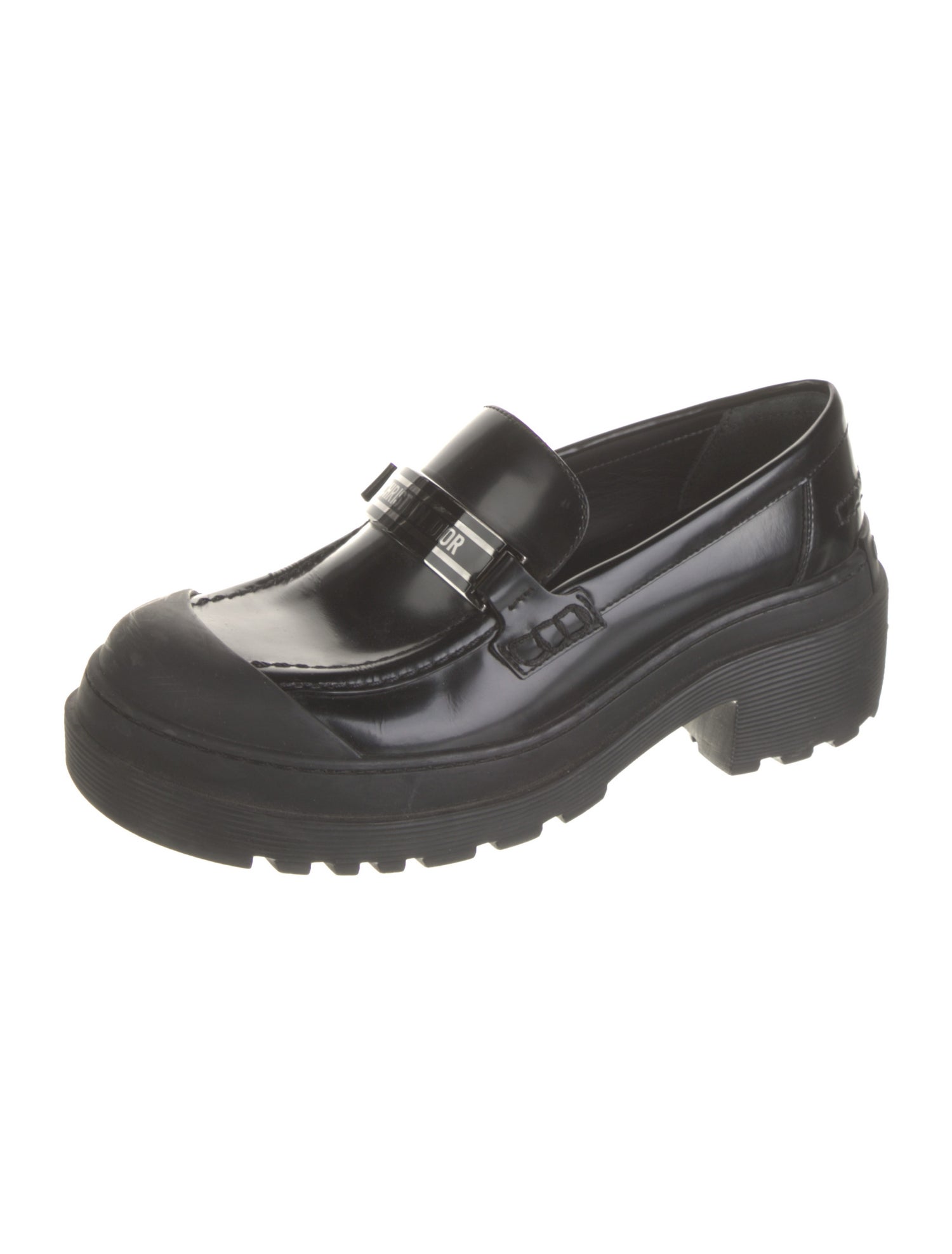 Christian Dior Leather Loafers