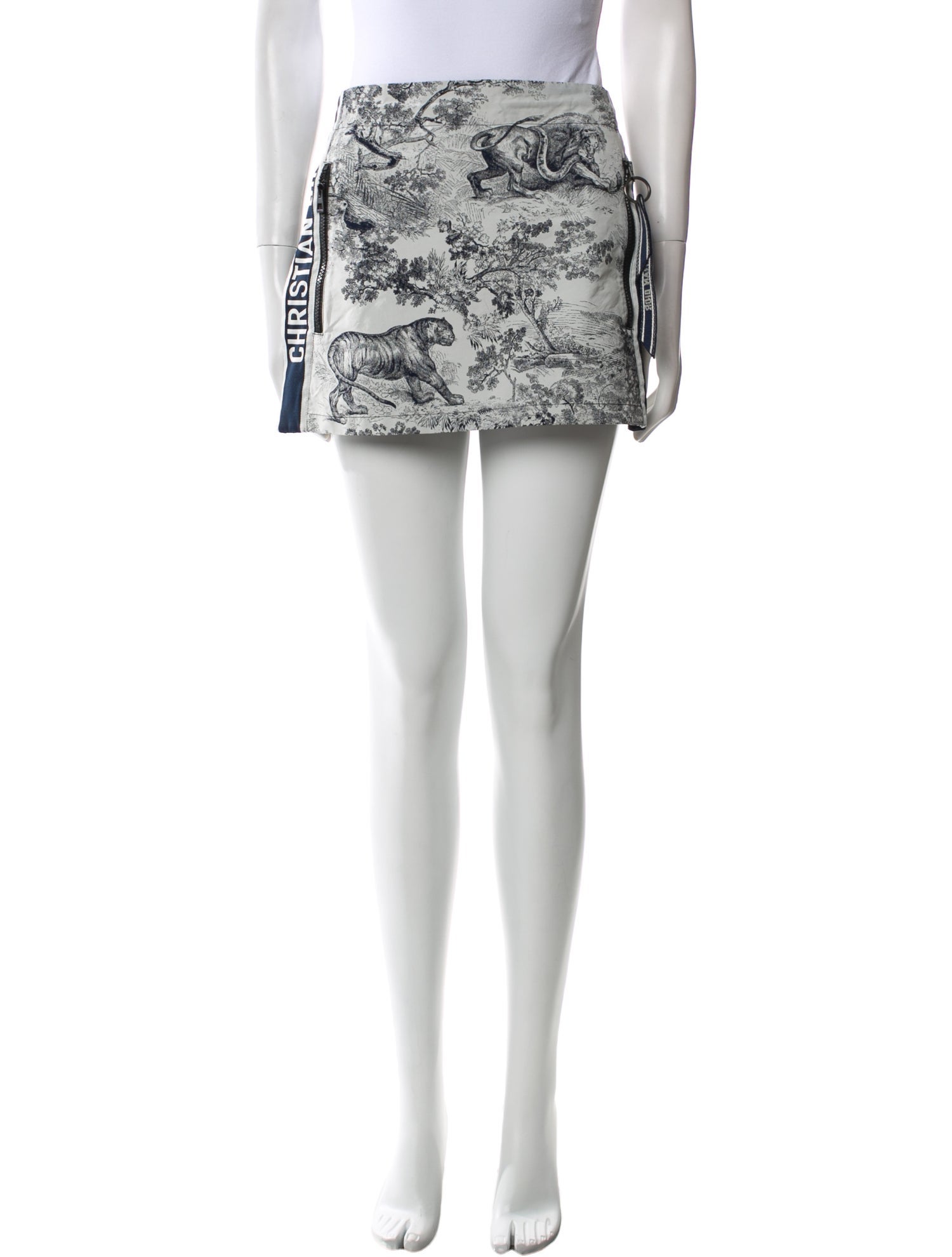 Christian Dior Printed Knee-Length Shorts