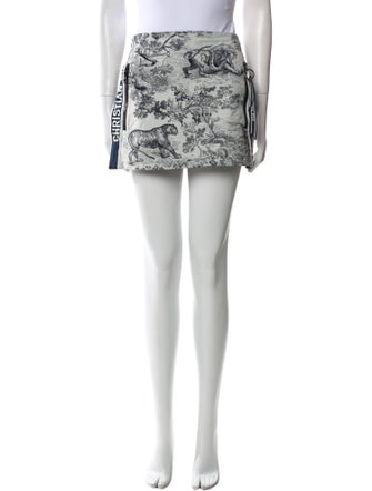 Christian Dior Printed Knee-Length Shorts