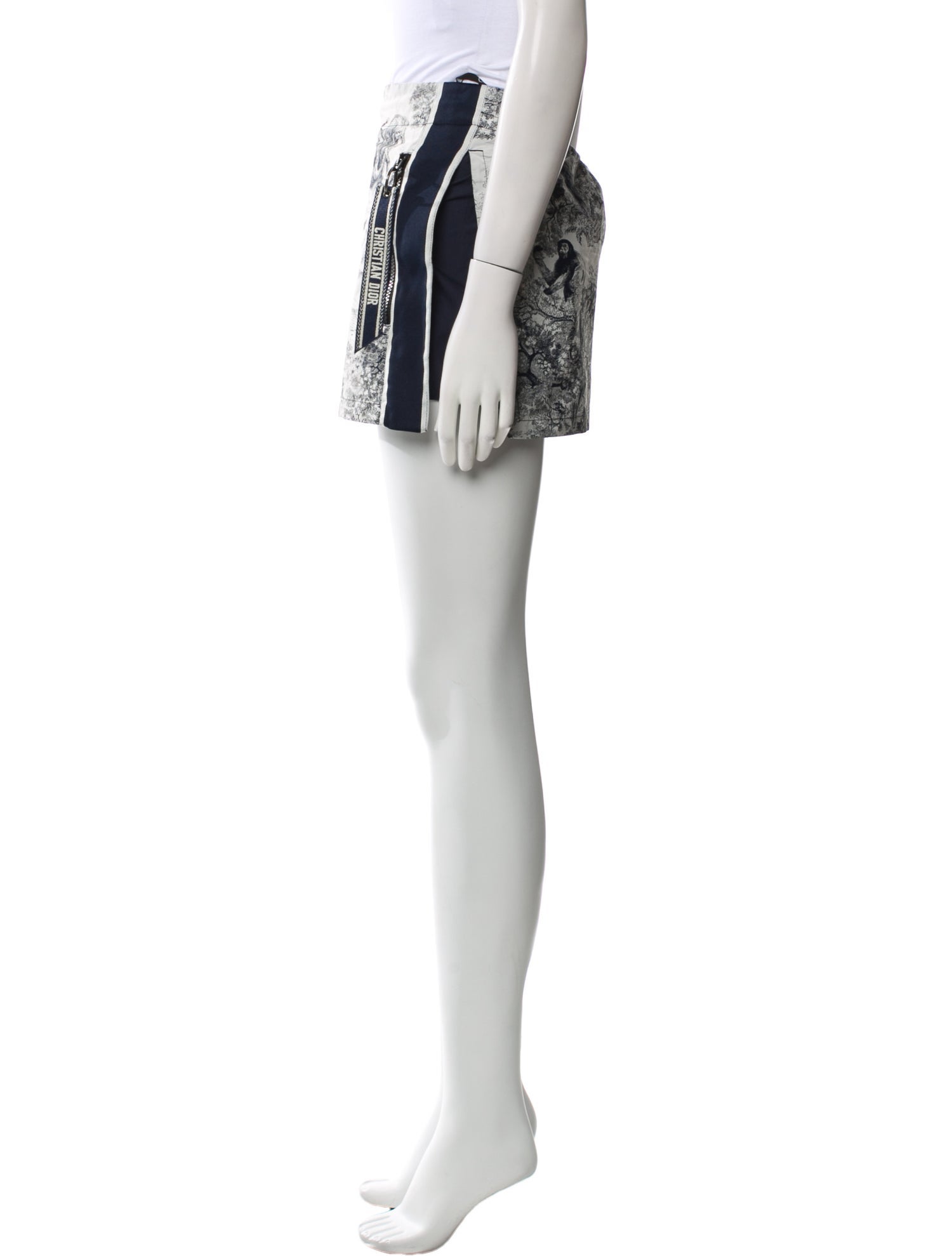 Christian Dior Printed Knee-Length Shorts