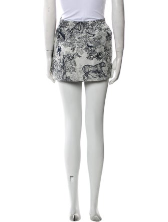 Christian Dior Printed Knee-Length Shorts