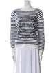 Christian Dior Linen Striped Top