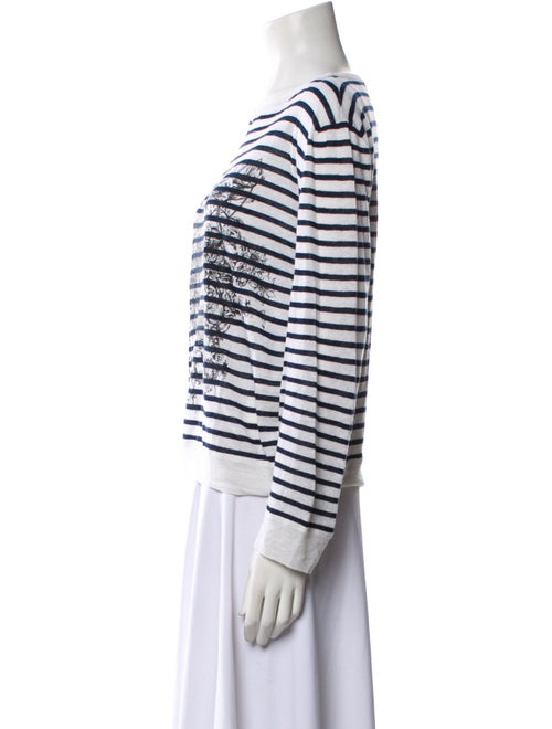 Christian Dior Linen Striped Top