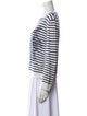 Christian Dior Linen Striped Top