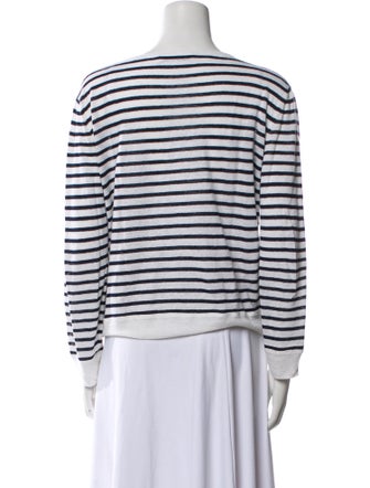 Christian Dior Linen Striped Top