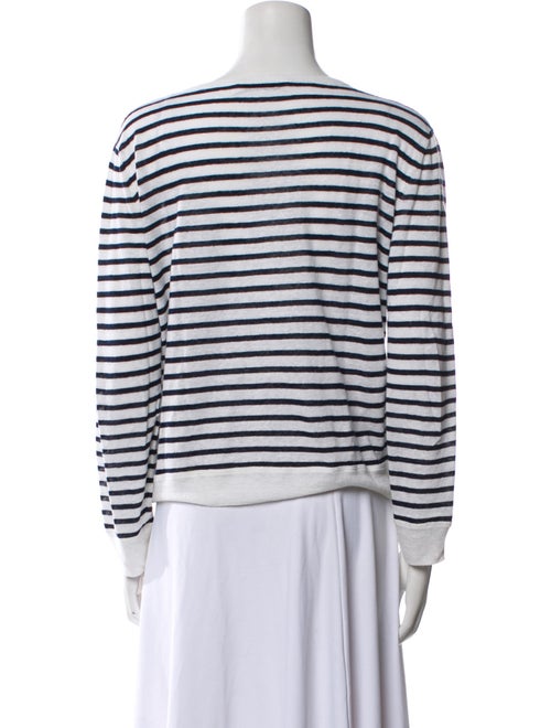 Christian Dior Linen Striped Top