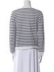 Christian Dior Linen Striped Top