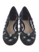 Christian Dior Mesh Patterned Flats