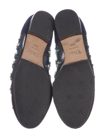 Christian Dior Mesh Patterned Flats