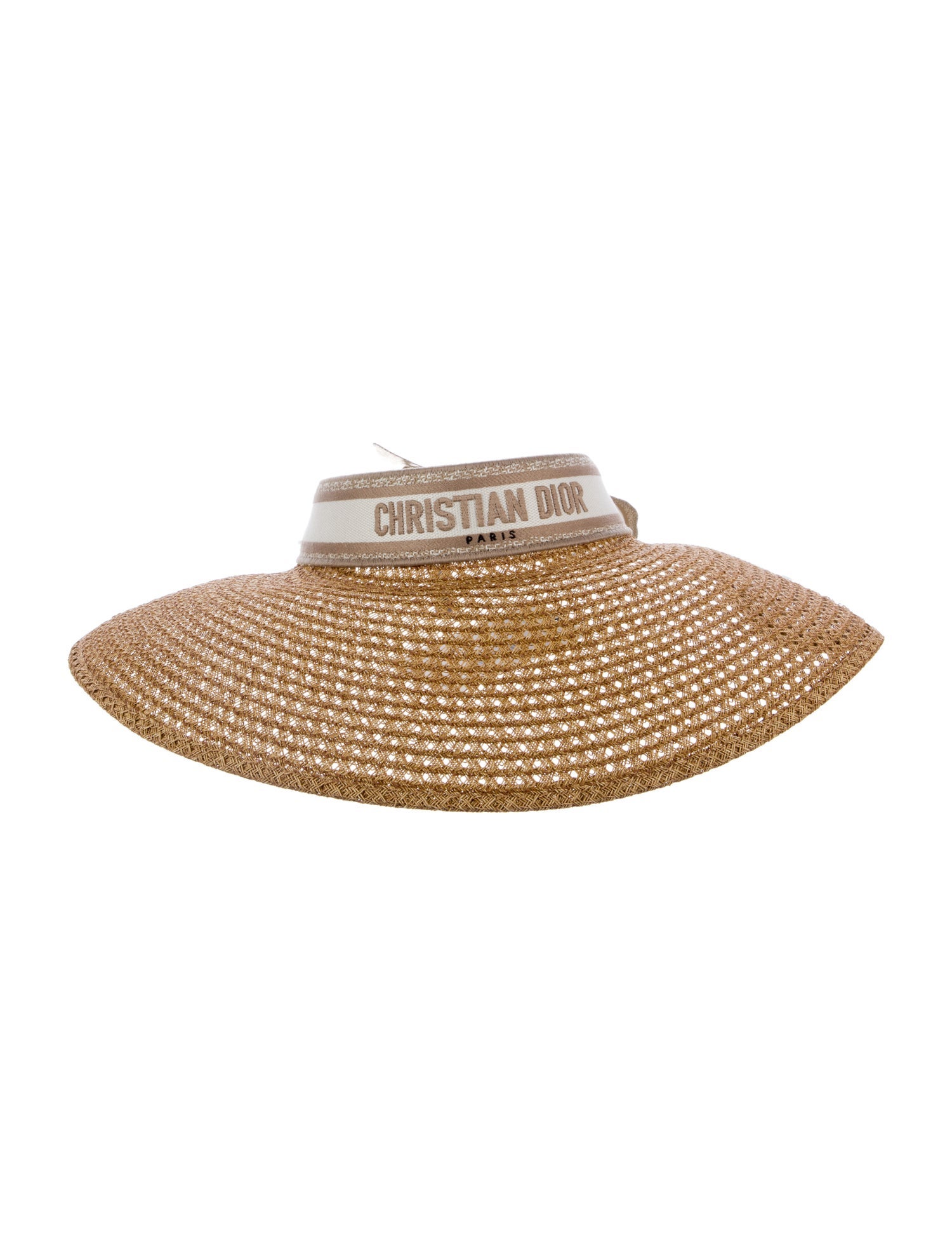 Christian Dior Straw Sun Hat