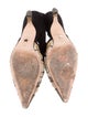 Christian Dior Leather Printed Slingback Pumps
