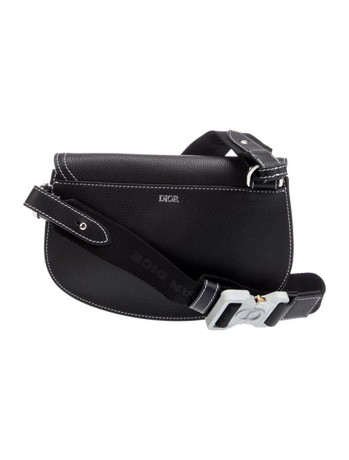 DIOR MEN Leather Crossbody Bag 2023