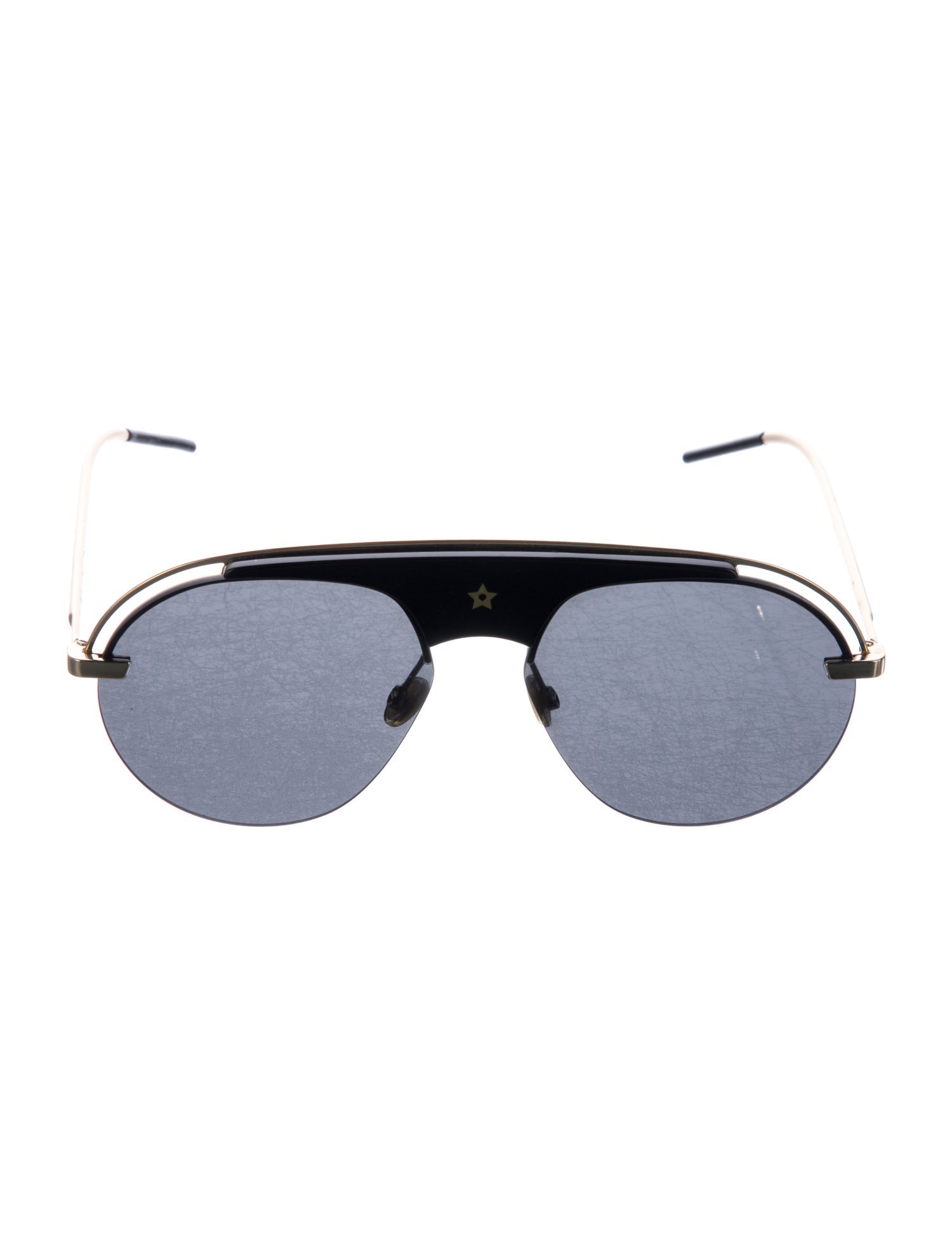 Christian Dior Aviator Tinted Sunglasses