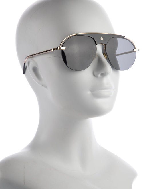 Christian Dior Aviator Tinted Sunglasses