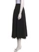Christian Dior Pleated Accents Midi Length Skirt