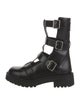 Christian Dior Leather Combat Boots