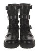 Christian Dior Leather Combat Boots