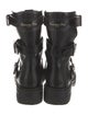 Christian Dior Leather Combat Boots