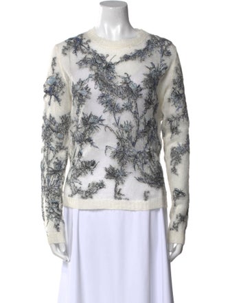 Christian Dior Cashmere Printed Sweater