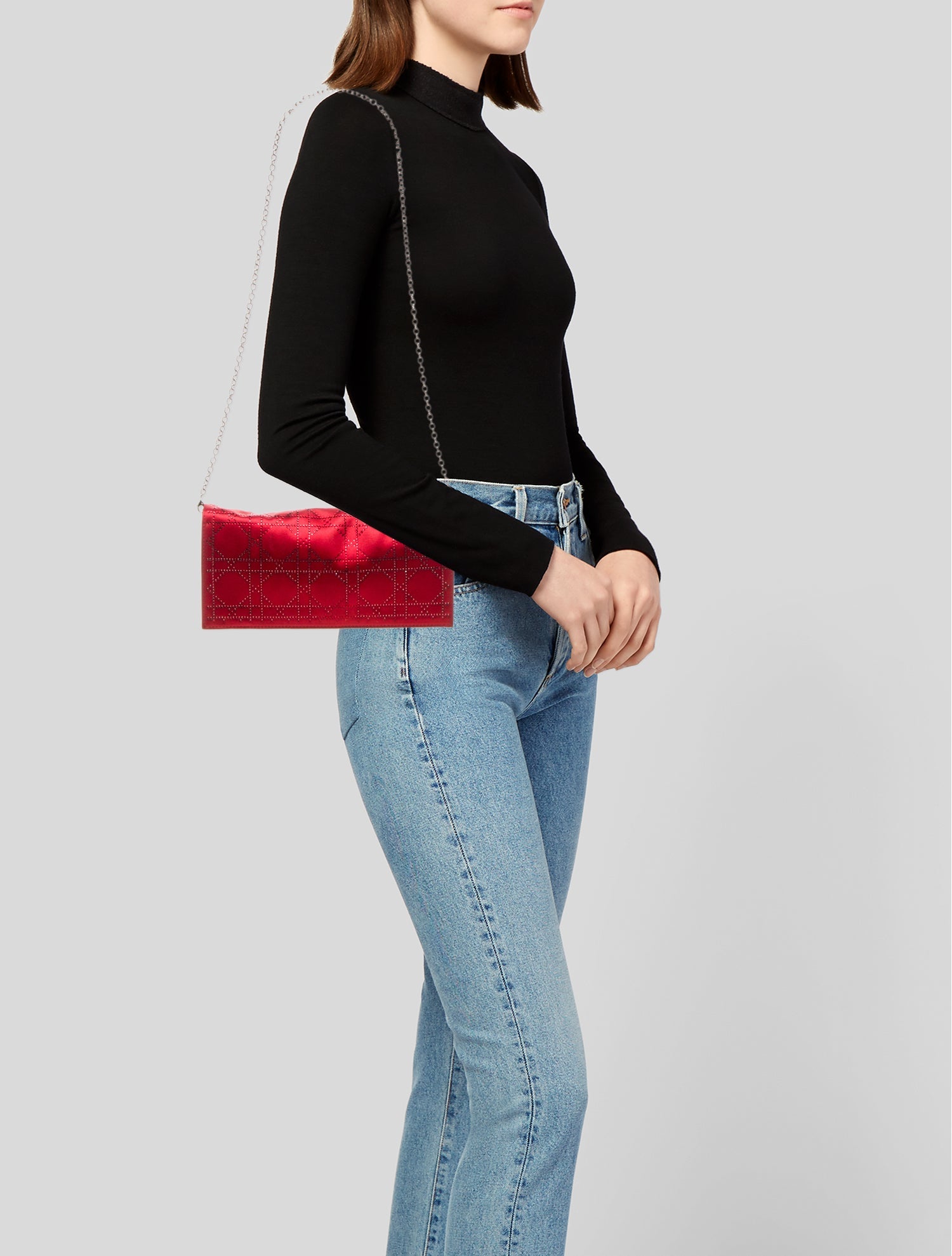 Christian Dior Cannage Clutch