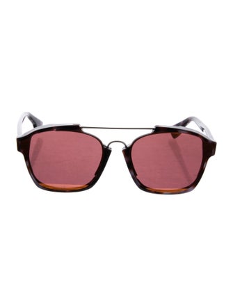 Christian Dior Square Mirrored Sunglasses