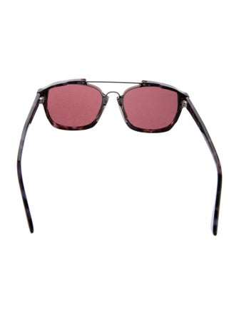 Christian Dior Square Mirrored Sunglasses
