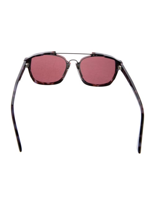 Christian Dior Square Mirrored Sunglasses