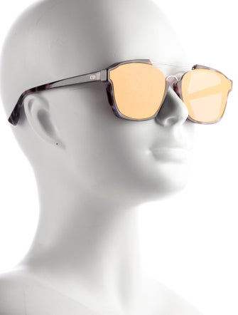 Christian Dior Square Mirrored Sunglasses