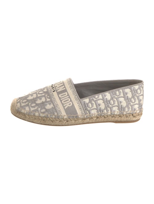 Christian Dior Oblique Jacquard Canvas Espadrilles