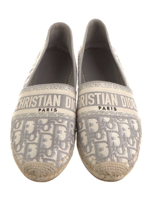 Christian Dior Oblique Jacquard Canvas Espadrilles