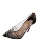 Christian Dior Patent Leather Studded Accents Pumps