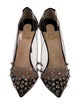 Christian Dior Patent Leather Studded Accents Pumps
