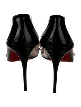 Christian Dior Patent Leather Studded Accents Pumps