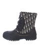 Christian Dior Oblique Jacquard Rubber Rain Boots