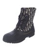 Christian Dior Oblique Jacquard Rubber Rain Boots