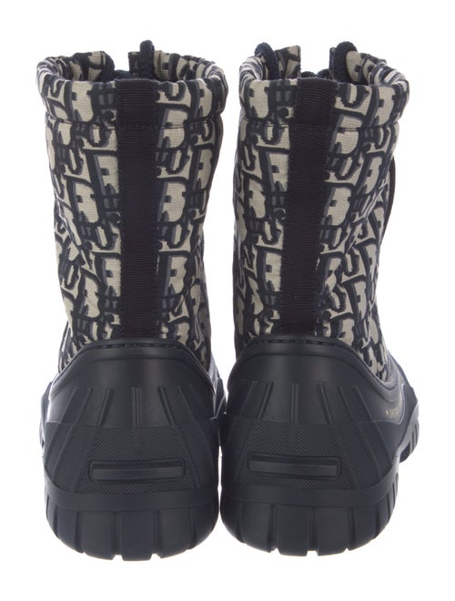 Christian Dior Oblique Jacquard Rubber Rain Boots