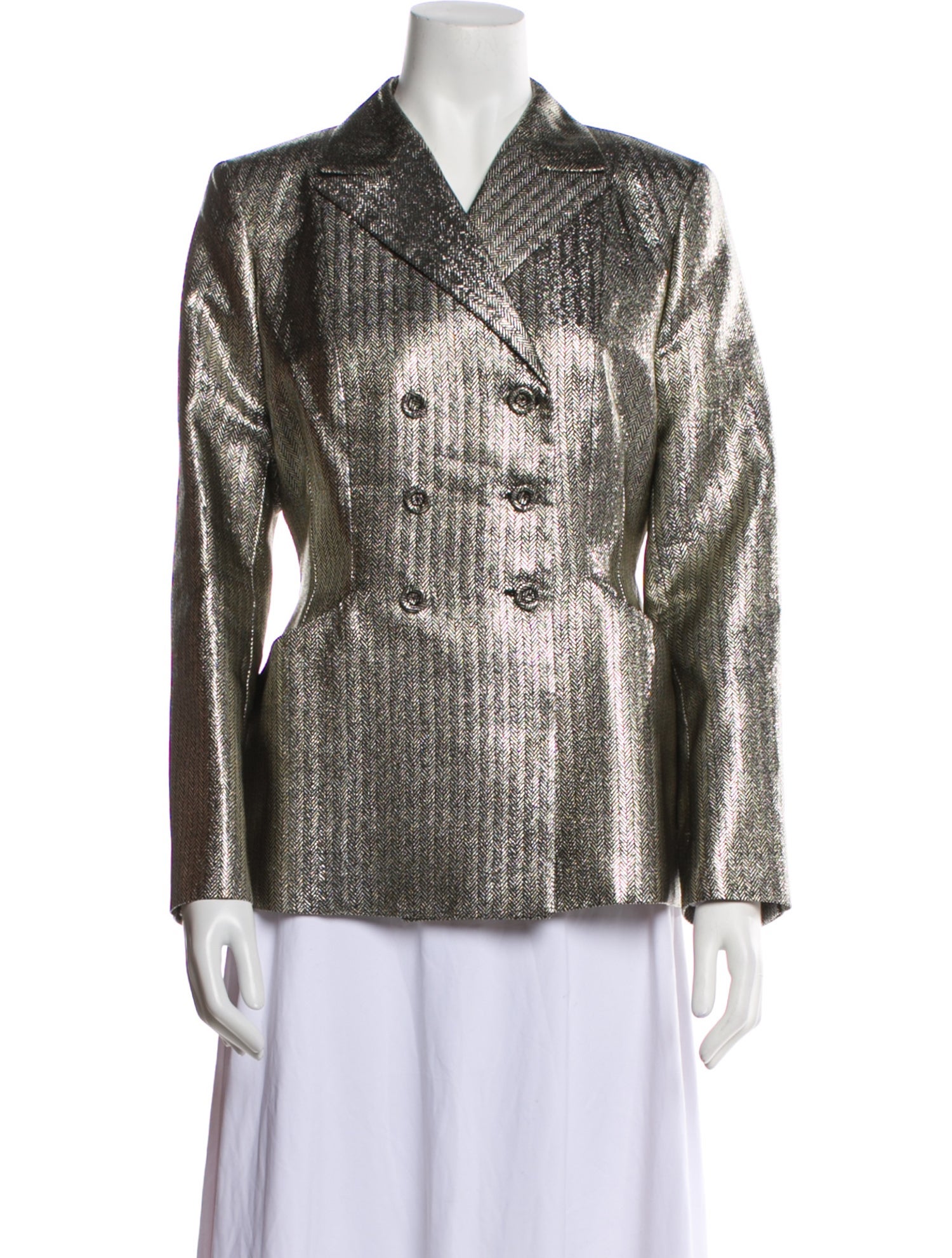 Christian Dior Tweed Pattern Blazer w/ Tags