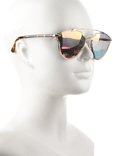Christian Dior Aviator Mirrored Sunglasses