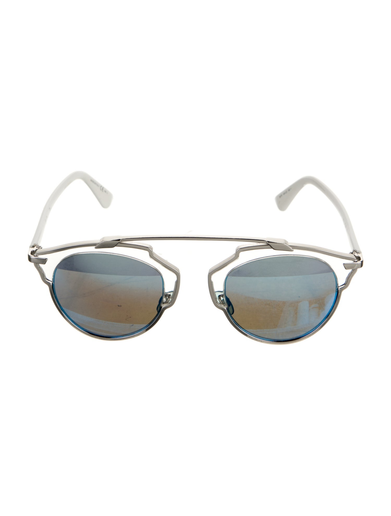 Christian Dior Aviator Mirrored Sunglasses