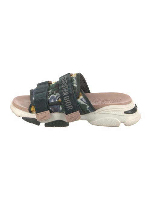 Christian Dior D-Wander Embroidered Accent Slides