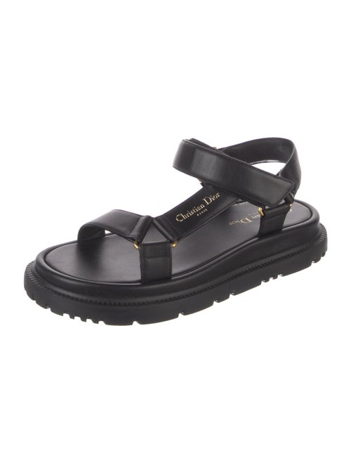 Christian Dior Leather Slingback Sandals
