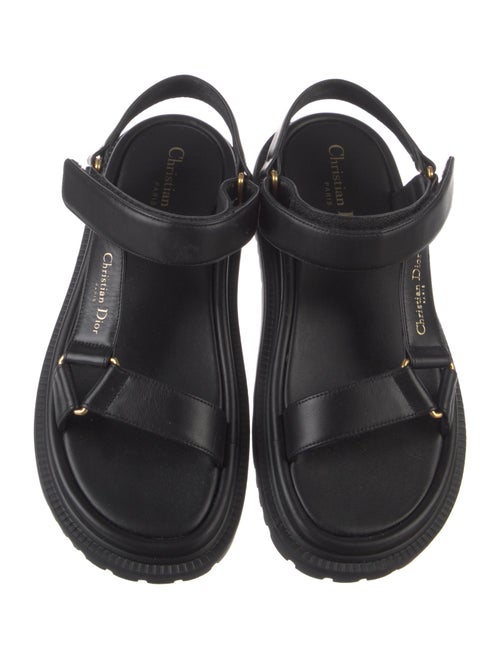 Christian Dior Leather Slingback Sandals