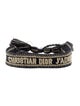 Christian Dior Cotton Thread Woven Friendship J'Adior Bangle Bracelet