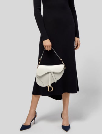 Christian Dior Leather Saddle