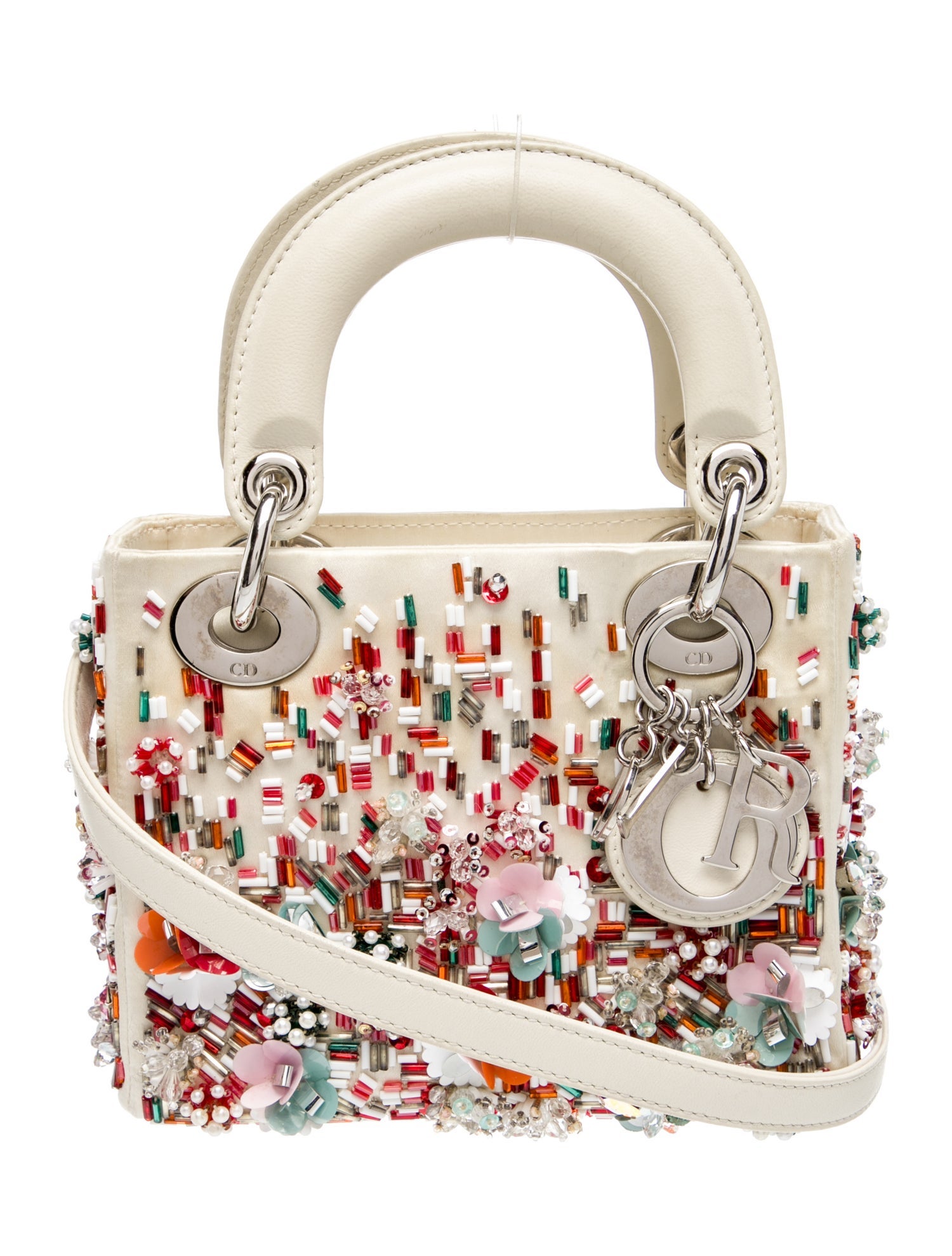 Christian Dior Leather Lady Dior Mini