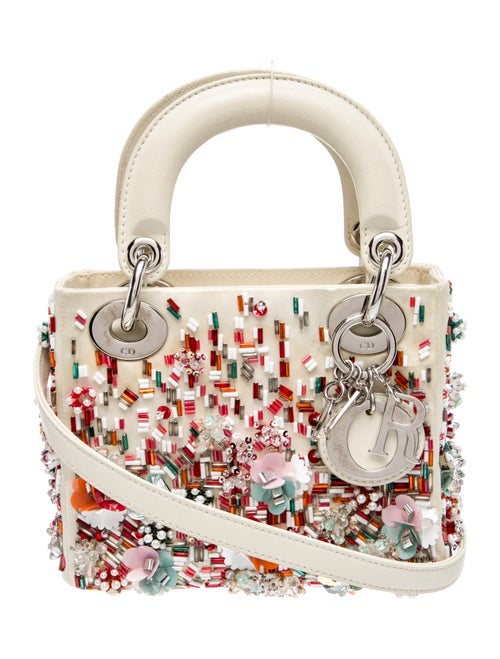 Christian Dior Leather Lady Dior Mini